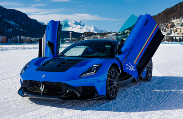  Maserati GT2 Stradale @The I.C.E. St. Moritz